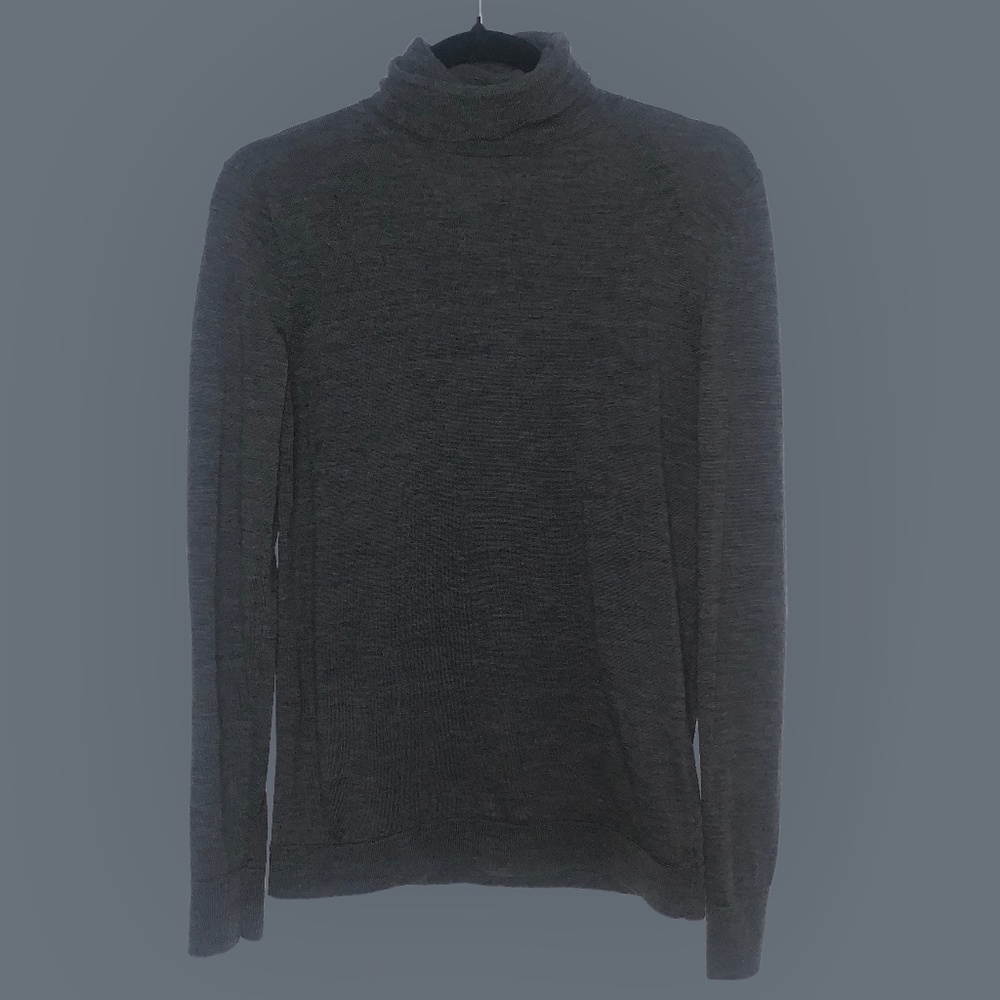 Dark Gray TurtleNeck Sweater